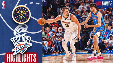 nba highlights youtube|Denver Nuggets vs. Oklahoma City Thunder .